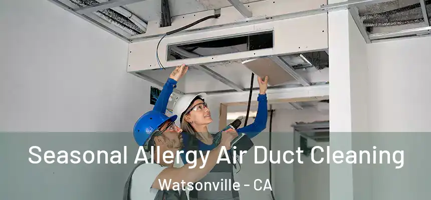  Seasonal Allergy Air Duct Cleaning Watsonville - CA